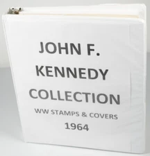 JOHN F. KENNEDY 1960s  WORLDWIDE COLLECTION OF STAMPS & COVERS MOSTLY MINT