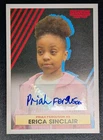Priah Ferguson 2020 Topps Stranger Things Autograph Set Erica Sinclair AUTO