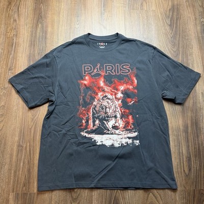 Nike Air Jordan PSG Paris Saint Germain Tiger T-Shirt FV7734-045