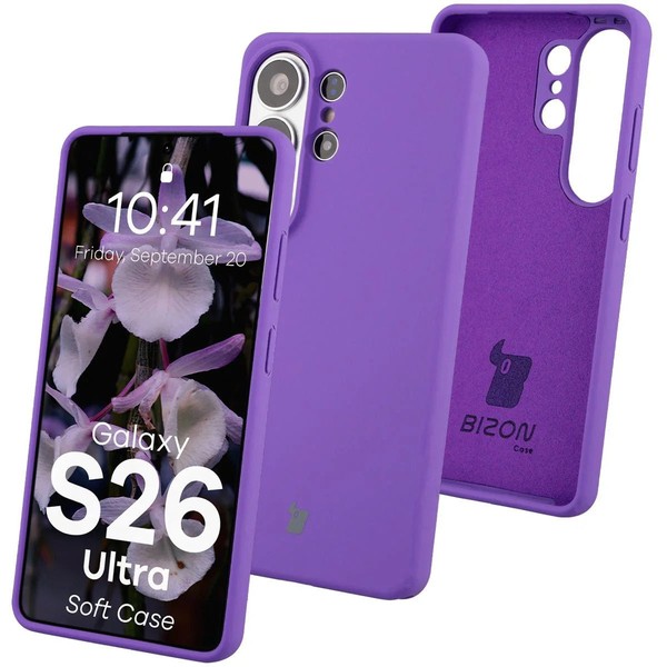 HandyhüLle FüR Galaxy S26 Ultra Bizon Case Cover SchutzhüLle Etui HüLle Violett-image