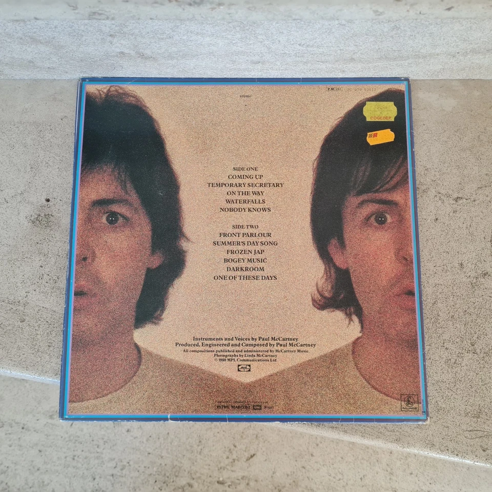 LP vinyle 33t.  Paul McCartney – McCartney II (1980) - Photo 3/4