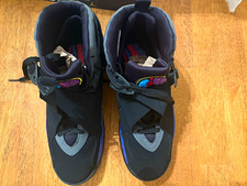 Jordan Air Jordan 8 Retro Aqua 2025 Black/Pur...