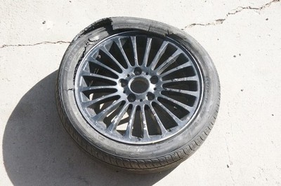 OE BMW E46 Style 73 17'' Single Spare Rim -Black Paint- 99-05 325i 330i 323i 328i