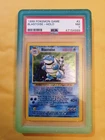 1999 POKEMON BASE SET #2/102 BLASTOISE HOLO PSA 7