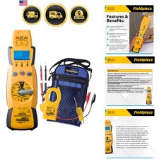 Expandable Manual Ranging Stick Multimeter for HVAC/R – 400A Clamp - Non-Cont...