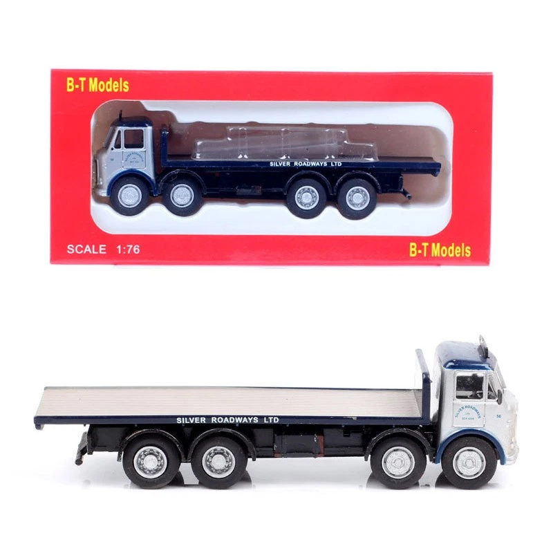 B-T Toy 1/76 Scale OO DA98 AEC Mammoth Major Flatbed Lorry Truck Model Car Toy - Image 4 of 4