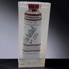 Rose Madder P182 Vintage Grumbacher Pre-tested Unused Permanent Oil Color Paint