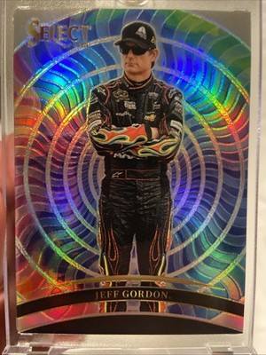 選定された行進　両面foil 2025 Panini Select Racing Jeff Gordon Color Wheel PRIZM SSP Case