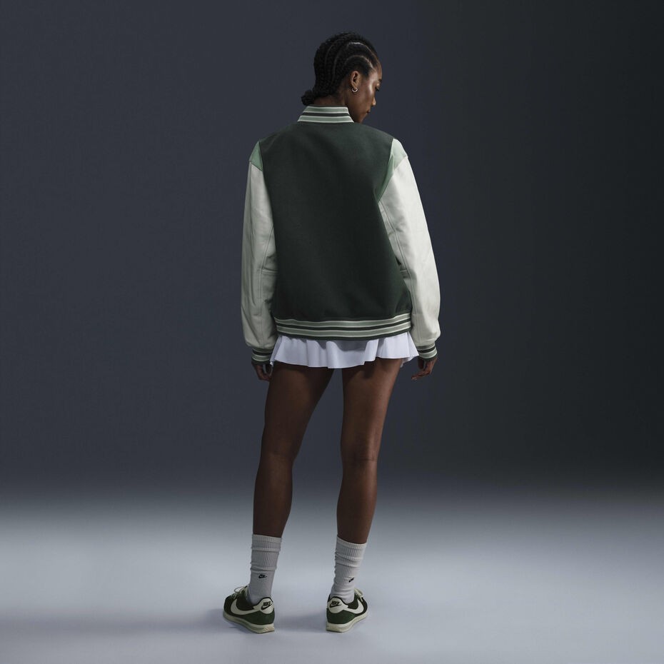 Nike Sportswear Destroyer Women's Jacket Sz S Vintage Green FN3672-338 P23 image 6