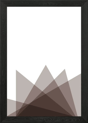 Farbverlauf Abstrakt Gerahmtes Wandbild Poster Leinwanddruck Bild