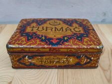 Turkish-Macedonian Tobacco Company alte Zigarettendose TURMAC Blechdose 100er