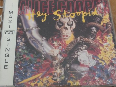 Alice Cooper   Hey Stoopid - - 1991 Maxi CD Single 3 Tracks Wind-Up Toy Epic
