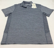 Tommy Bahama Mens Delray Polo in Silvery Blue Size Small
