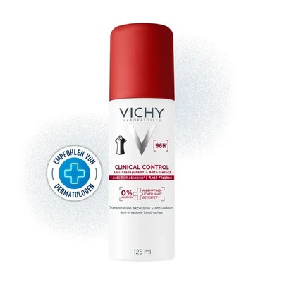 Vichy Clinical Control Deo Spray 96H, 125 ml, PZN 20022699