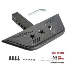 Universal Hitch Steps for Pickup Truck - Solid Trailer Hitch Step 2 Inch Stars