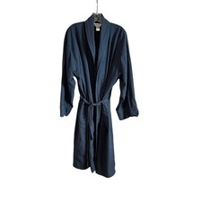 The Vermont Country Store Blue Cotton Robe Belt Men  s L