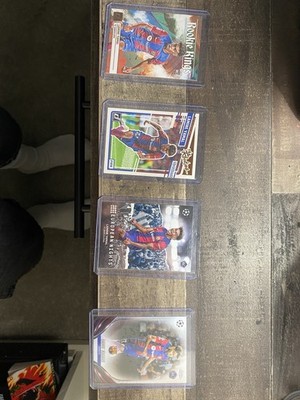 Lamine Yamal Rookie Card RC Lot Barcelona Spain Topps Chrome Panini UCL FIFA