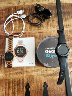Samsung Gear S3 Frontier &  Fossil Gen 3