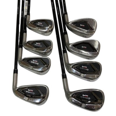 TaylorMade M4 Iron Set 5-P,A,S 8pcs Fujikura ATMOS Red 6 Flex