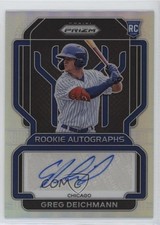 2022 Panini Prizm Rookie Auto Silver Prizm Greg Deichmann #RA-GD Auto fz4
