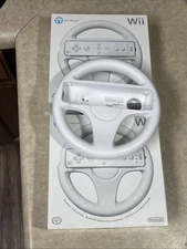 Nintendo Mario Kart Wii Steering Wheel Only Controller Official OEM in Box