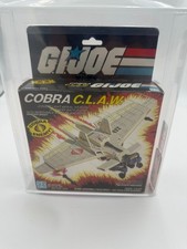 AFA 75  1984 CLAW MIB GI JOE COBRA VINTAGE HASBRO ORIGINAL STILL IN AFA PLASTIC