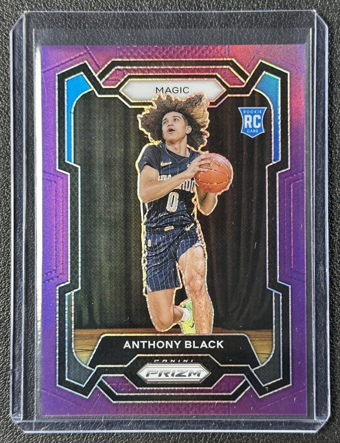 ANTHONY BLACK 2023-24 PANINI PRIZM #170 PURPLE RC 1/99 MAGIC