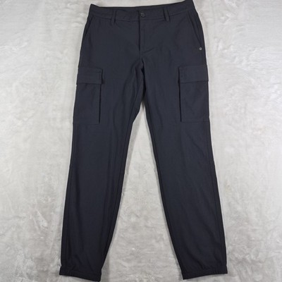 Vuori Meta Cargo Pants Men's 30x29 Black Performance Stretch Casual Comfort