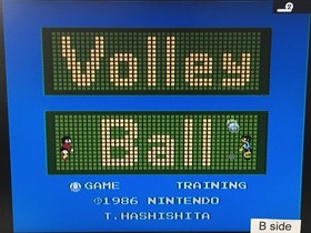 DL2304 Smash Ping Pong Famicom Disk Japan