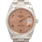 Rolex Oyster Perpetual Date 15200 SS SS AT Pink-Face