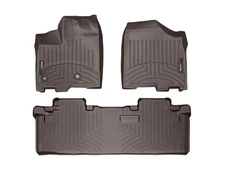 WeatherTech Floor Mats FloorLiner for - Toyota Sienna - 1st & 2nd Row