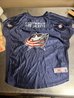 COLUMBUS BLUE JACKETS DOG CAT DELUXE STRETCH JERSEY BIG Little Earth