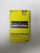 CORSAIR Vengeance 32GB 262-Pin DDR5 SO-DIMM DDR5 5600 (PC5 44800) Laptop Memory