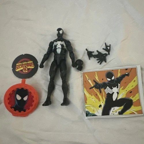 Marvel Legends Secret Wars Spider-Man Action Figure In Hand