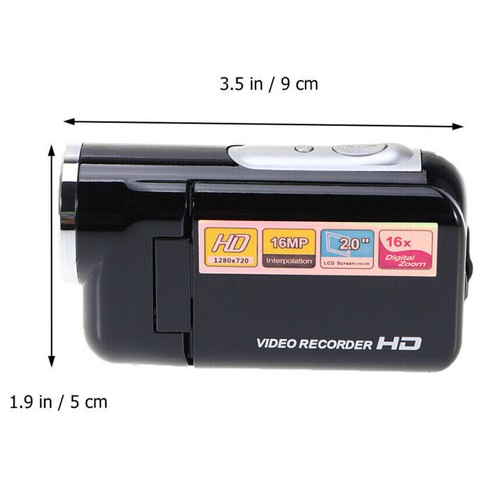 16 Million Pixels Beginners Digital Camera Mini Camcorder Video Cam w/ Flash·