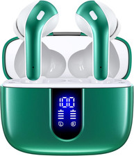 Bluetooth Headphones True Wireless Earbuds 60H Playback LED Power Display Earpho