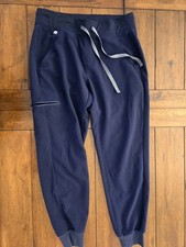 Navy blue scrubs pants XS Tall