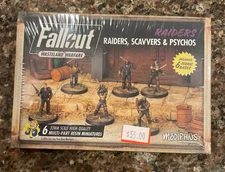Fallout Wasteland Warfare Raiders, Scavvers & Psychos. Modiphius