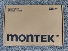 MONTEK Slim TV Wall Mount HW1243 Thin Black