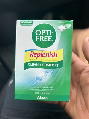 Opti Free Replenish Clean + Comfort Multipurpose Solution Kit