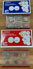 2004 UNITED STATES UNCIRCULATED COIN SET INCOMPLETE