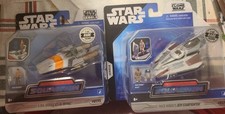 STAR WARS MICRO GALAXY SQUADRON MACE WINDU   S JEDI STARFIGHTER EZRA BRIDGER AWING