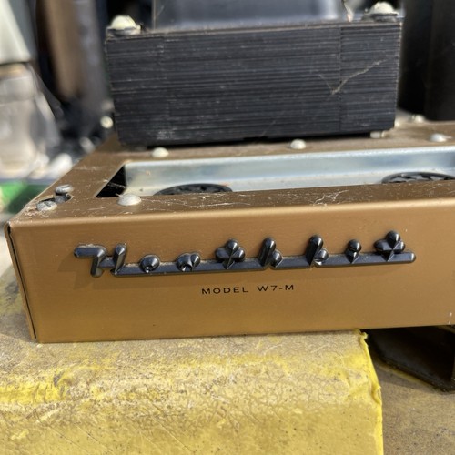HEATHKIT W7-M AMP VINTAGE Light Comes On But Otherwise Unknown. See Pics! - Picture 2 of 24