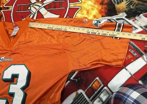 NFL Miami Dolphins Ronnie Brown #23 Orange Team Apparel Trikot Größe 2XL - Bild 9 von 9
