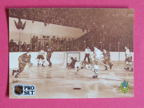1991-92 Pro Set # 340 Bill Barilko, Tragically Hip 'Fifty-Mission Cap'  NM-MT