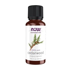 NOW Essential Oils, Cedarwood Oil, Strengthening Aromatherapy Scent, Cap, 1-Oz