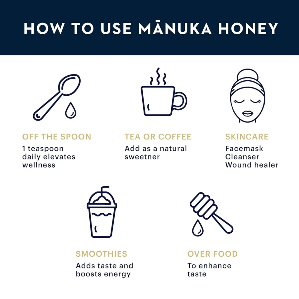 Manuka Health Manuka Honey MGO 550+ 500g Manuka Honey from New Zealand EXP:05/2028 - Image 3 of 4