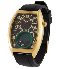 Frank Miura Gamble Watch King Macau Dice gold black new