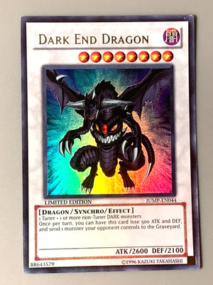 yugioh Dark End Dragon 2014 JUMP-EN044 Limited Edition Near Mint