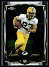 2014 Topps Chrome Jeff Janis Rookie Green Bay Packers #192